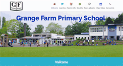 Desktop Screenshot of grangefarmschool.co.uk